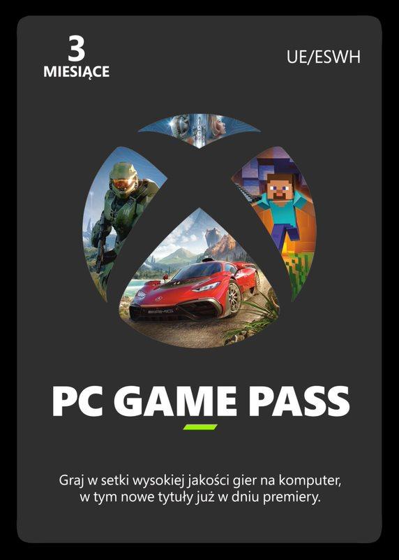  Microsoft Game Pass PC - 3 miesiące