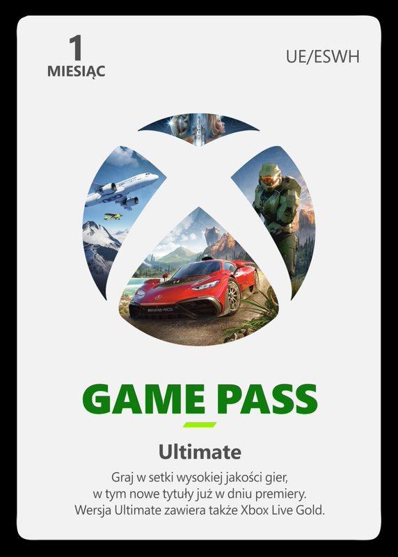 Subskrypcja Xbox Game Pass Ultimate - 1 miesiąc – cover