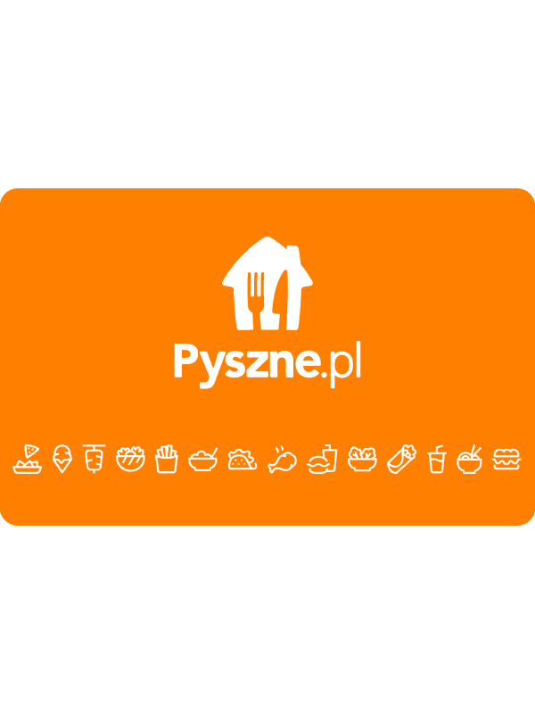 Karta podarunkowa Pyszne.pl - 200 zł 