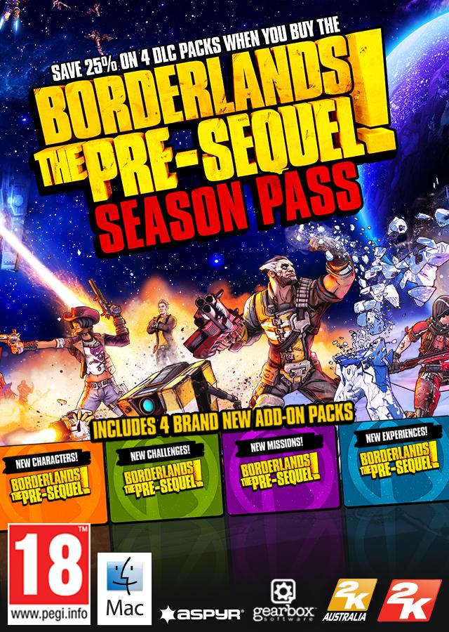 Borderlands : The Pre-Sequel - Season Pass