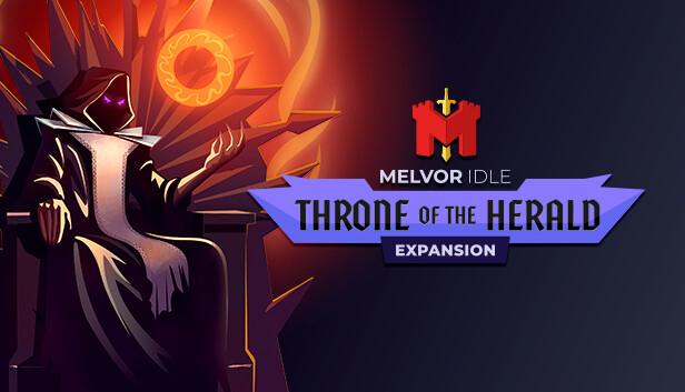 Melvor Idle: Throne of the Herald – cover