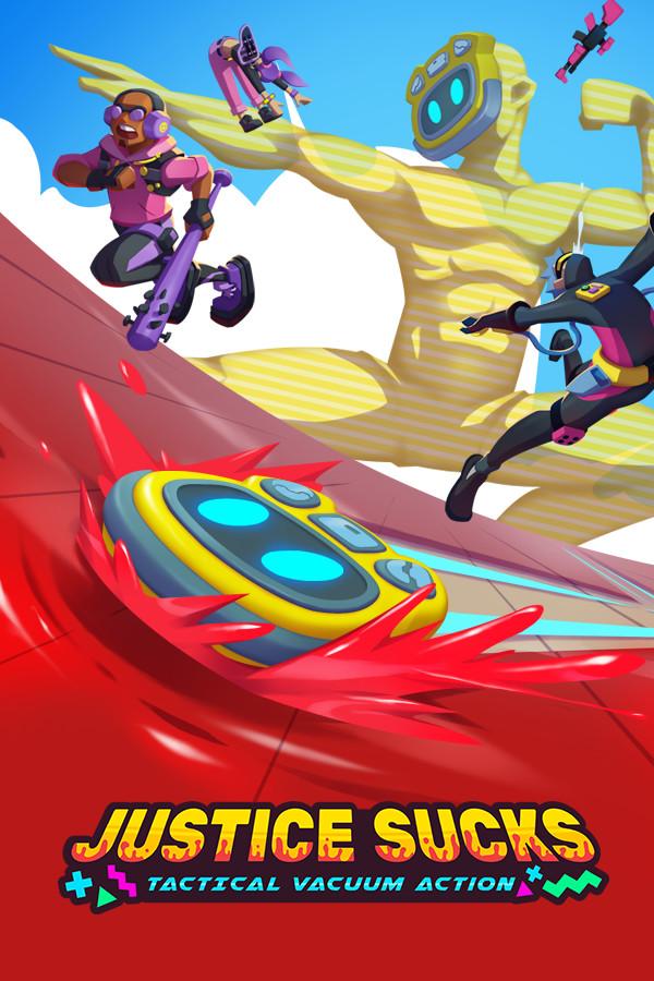 JUSTICE SUCKS: Tactical Vacuum Action – cover