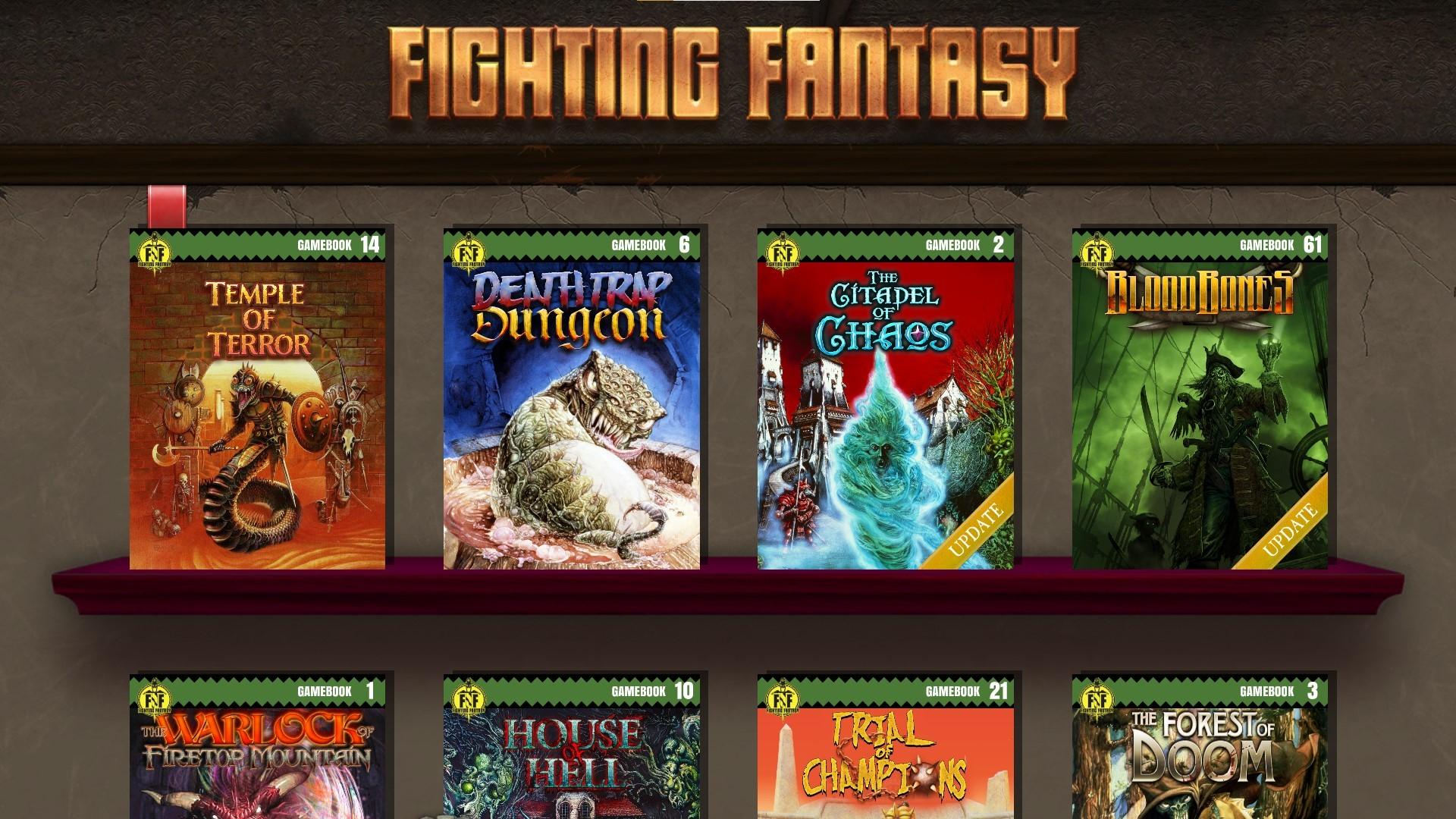 Temple of Terror (Fighting Fantasy Classics) – screenshot 2