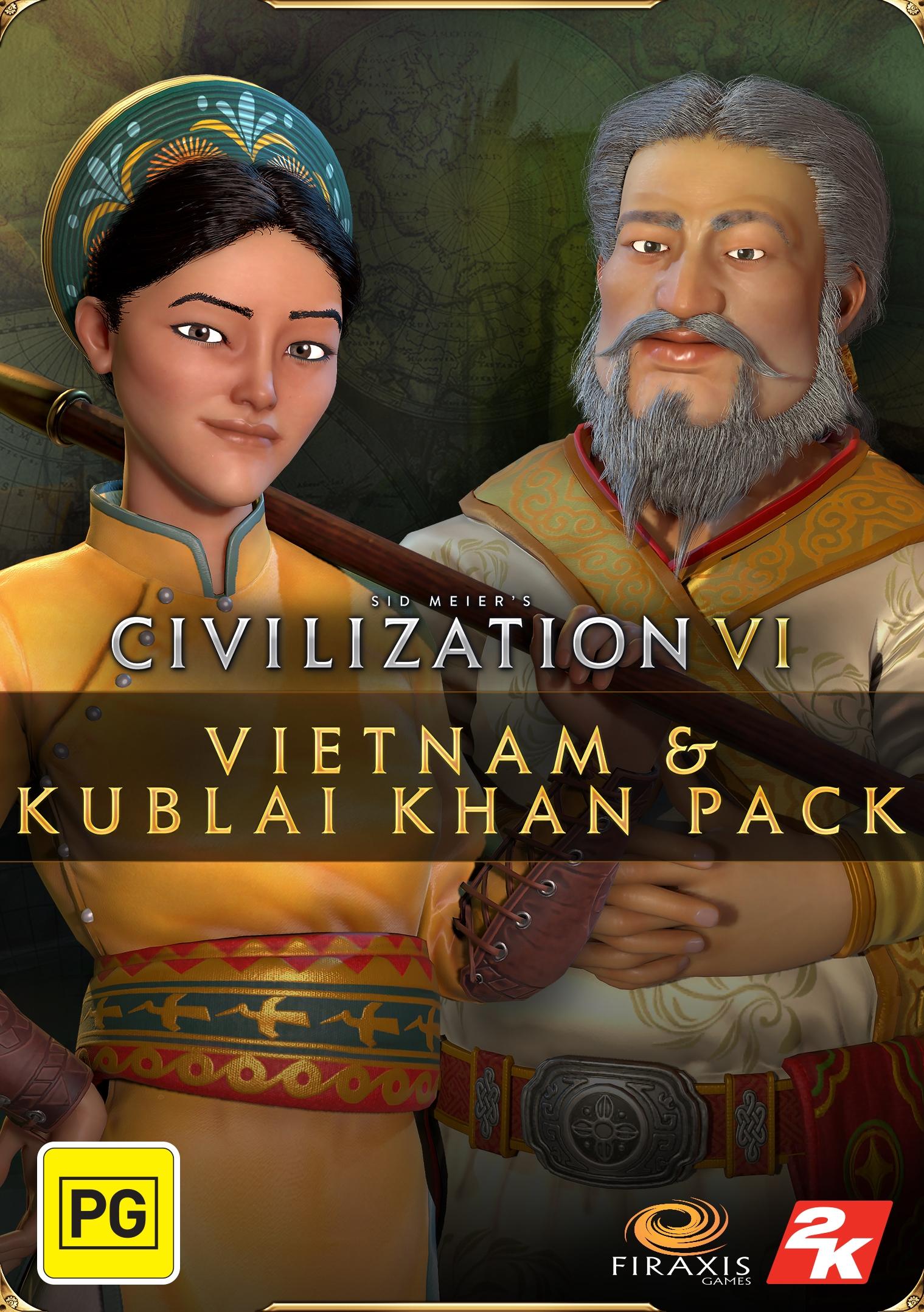 Sid Meier’s Civilization® VI - Vietnam & Kublai Khan Civilization & Scenario Pack (Steam) – cover