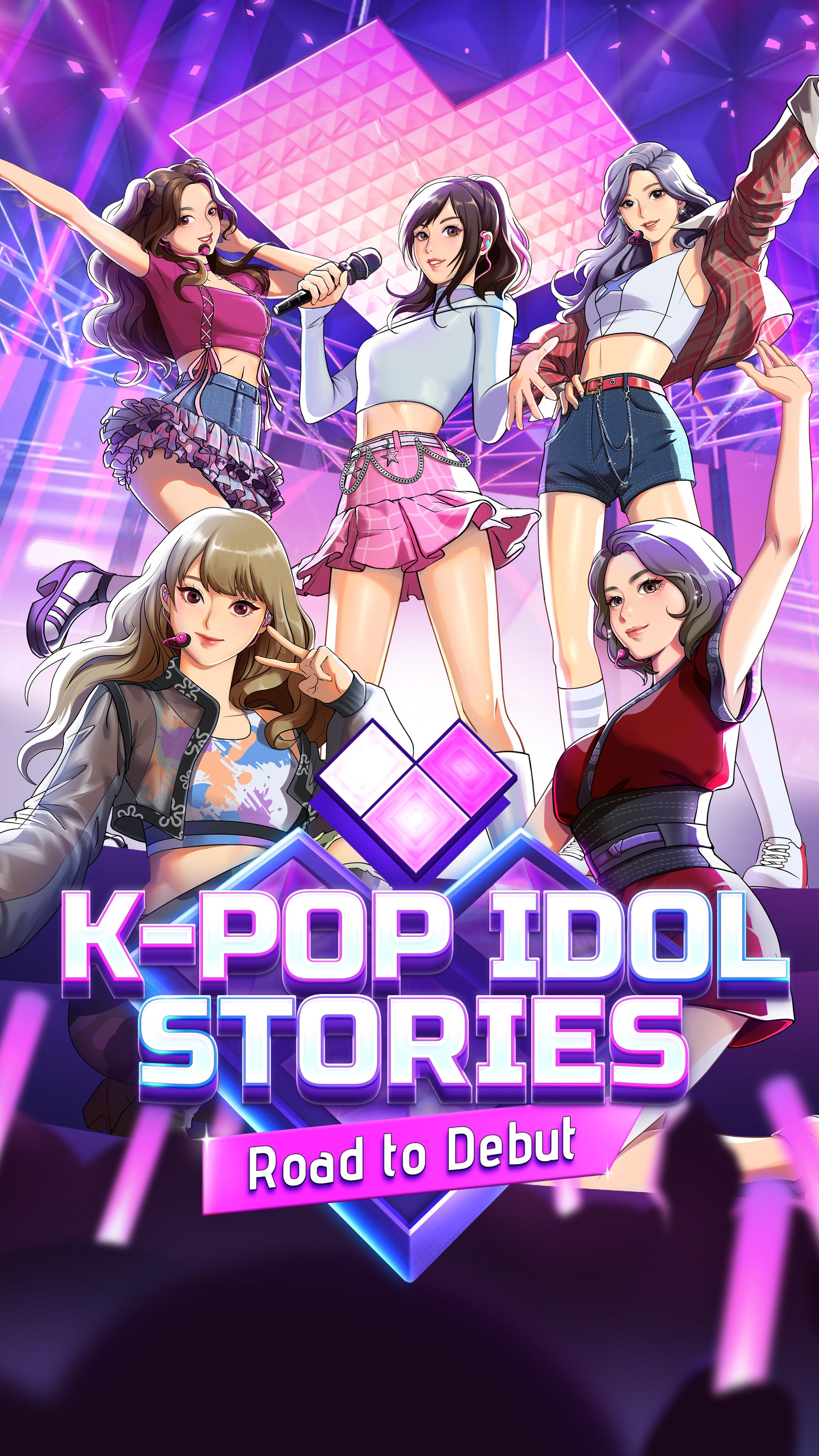 K-pop Idol Stories: Road to Debut – cover