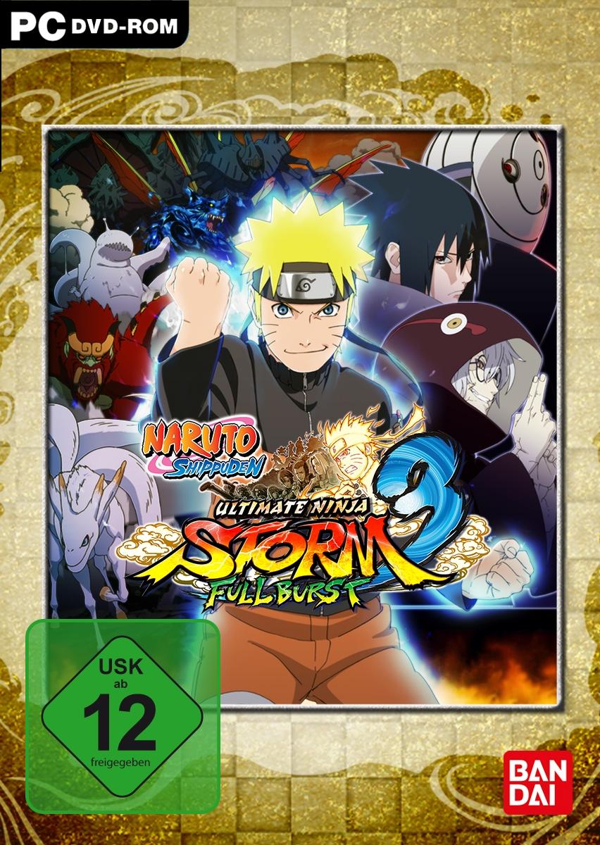 Naruto Shippuden Ultimate Ninja STORM 3 HD – cover