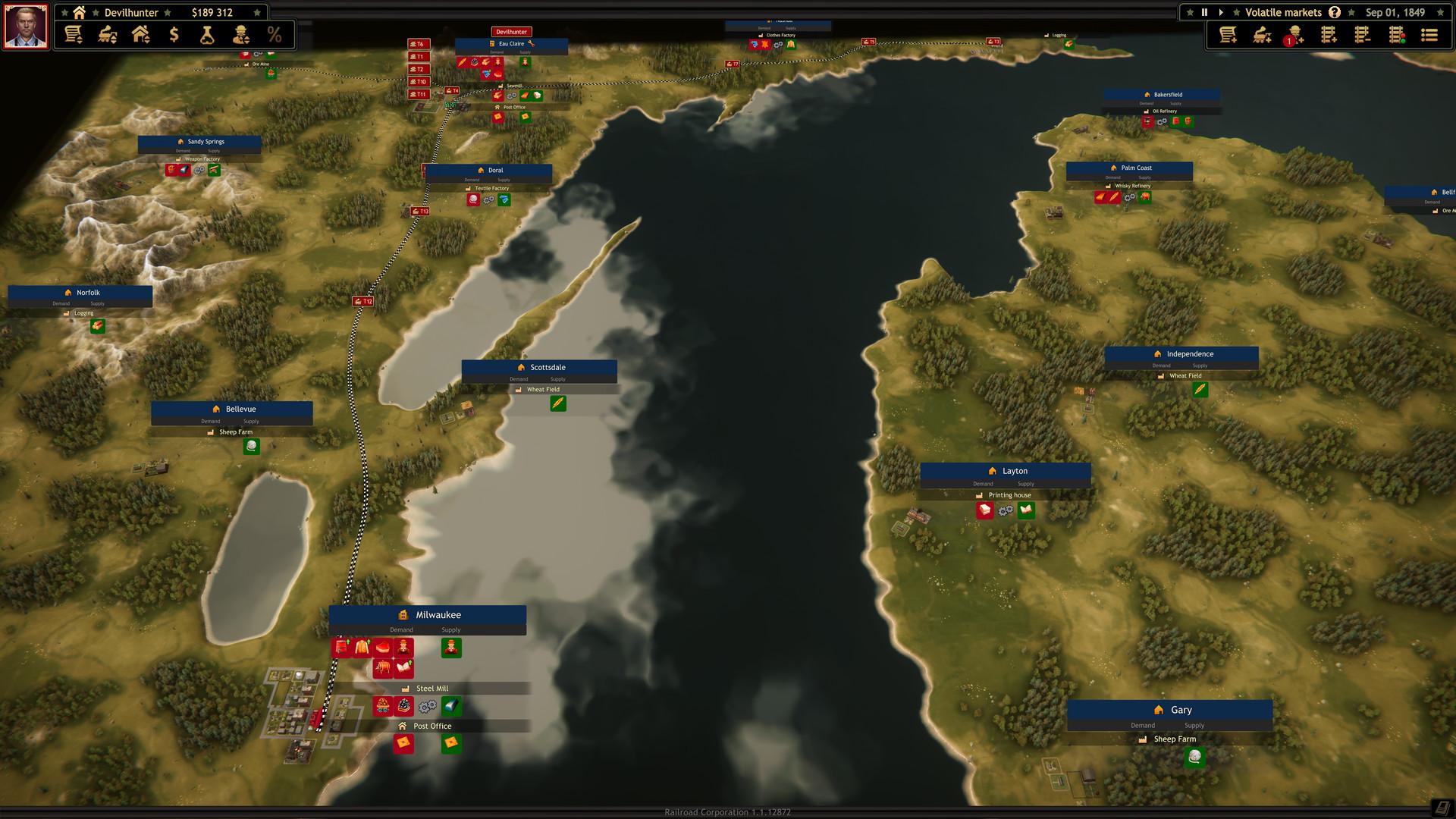 Railroad Corporation - Volatile Markets DLC – screenshot 2