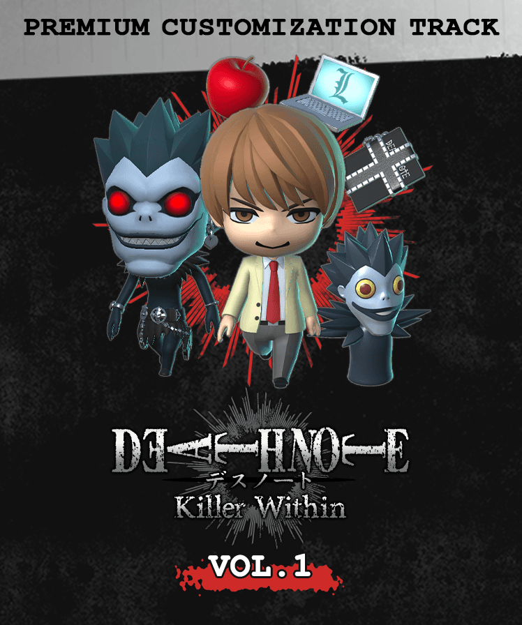 DEATH NOTE Killer Within - Premium Customization Track Vol. 1 – cover