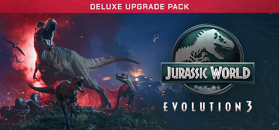 Jurassic World Evolution 3: Deluxe Upgrade Pack – cover