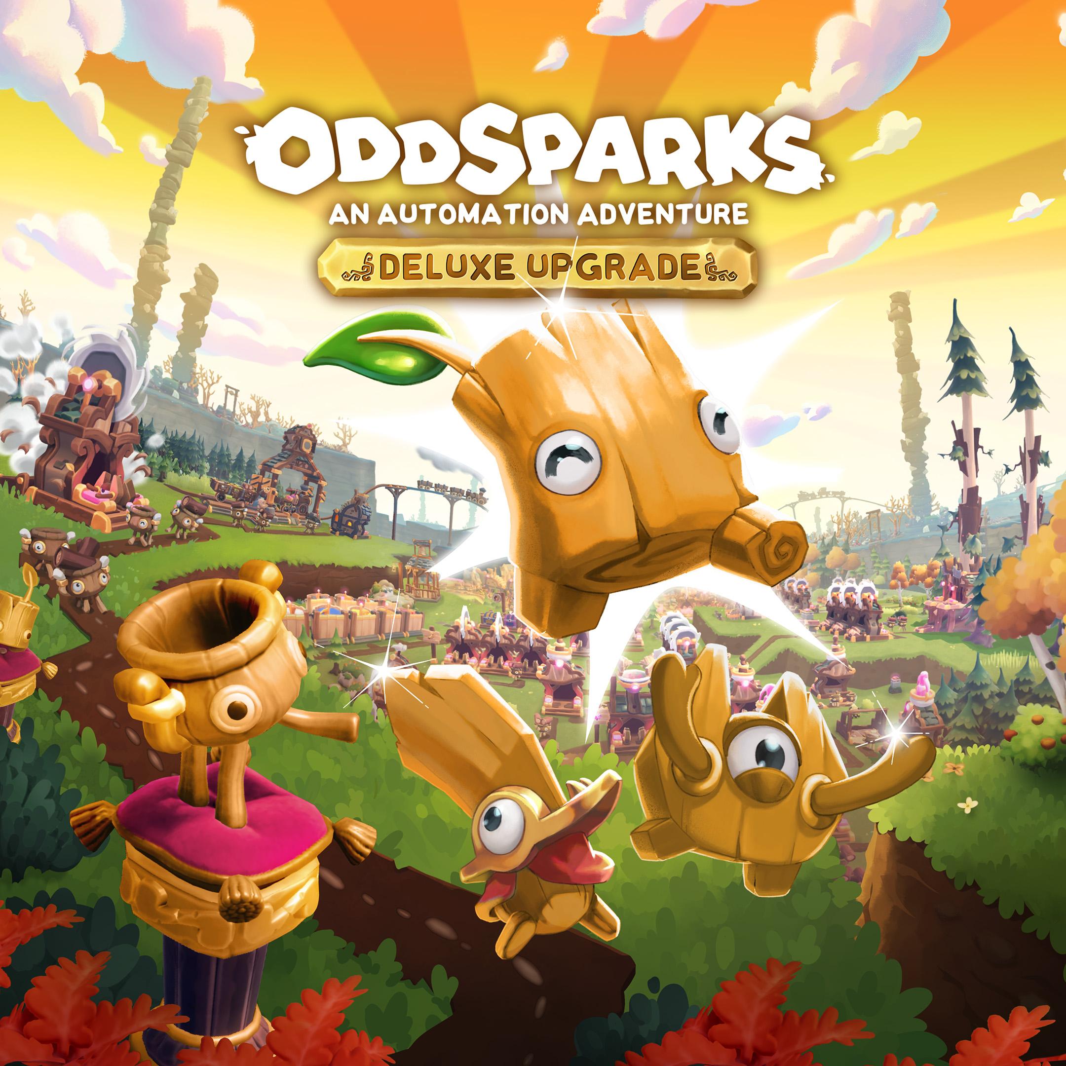 Oddsparks: An Automation Adventure – Deluxe Upgrade – cover