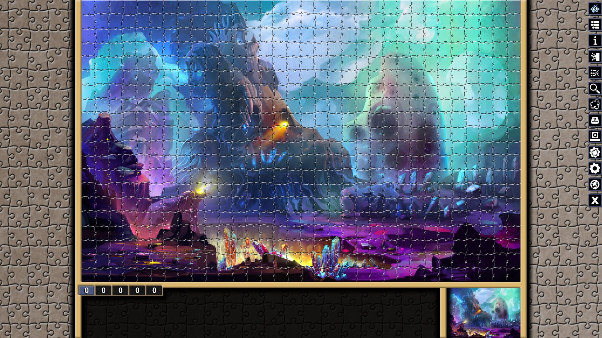 Pixel Puzzles Illustrations & Anime - Jigsaw Pack: Distant Worlds – screenshot 2