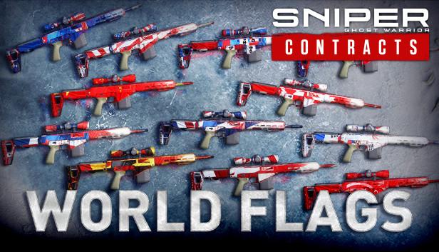 Sniper Ghost Warrior Contracts - World Flags Skin Pack – cover