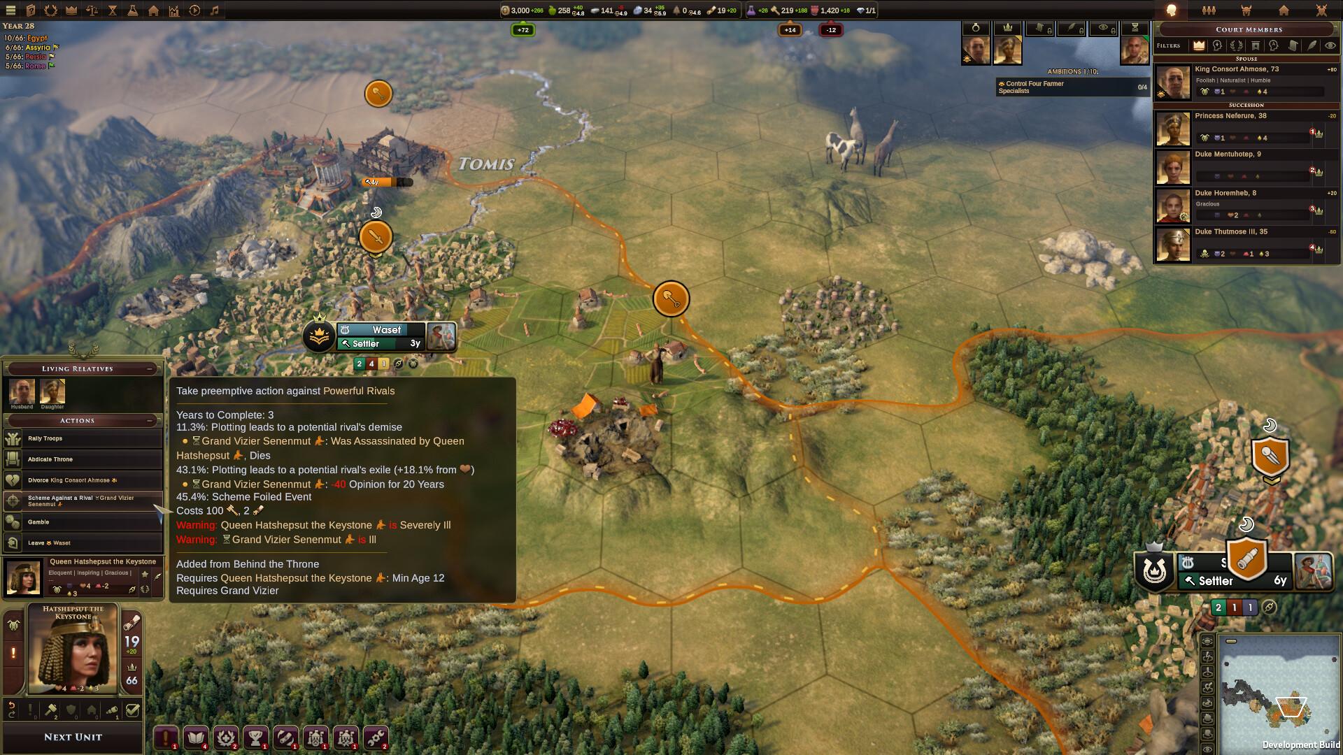 Old World - Behind the Throne – screenshot 2