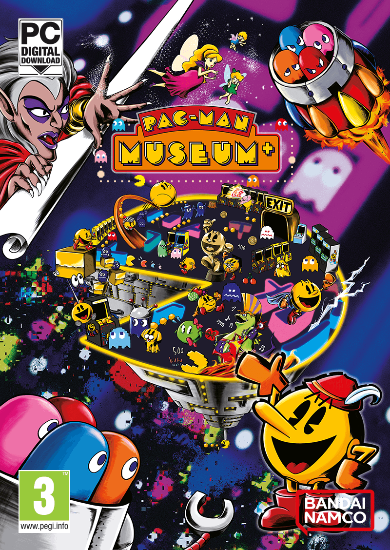 PAC-MAN MUSEUM+ – cover