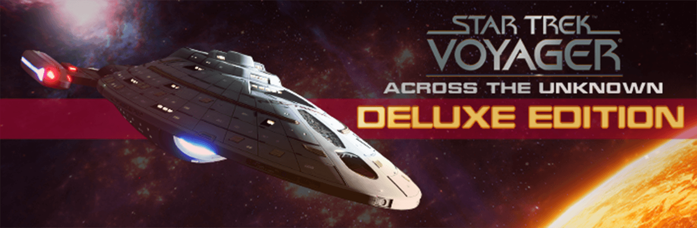 Star Trek: Voyager - Across the Unknown Deluxe Edition – cover