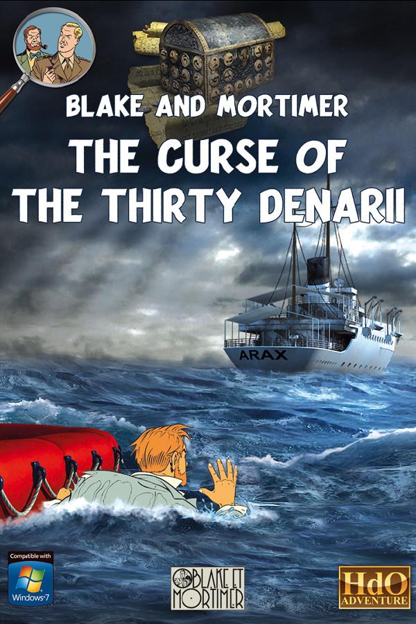 Blake and Mortimer: The Curse of the Thirty Denarii – cover