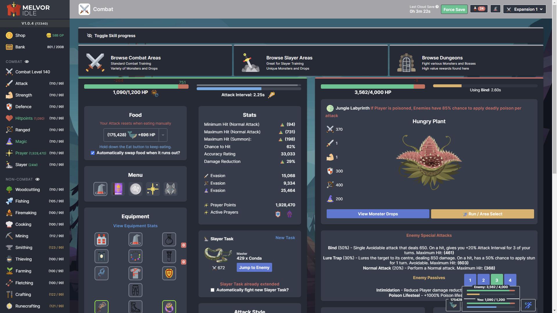 Melvor Idle: Throne of the Herald – screenshot 2