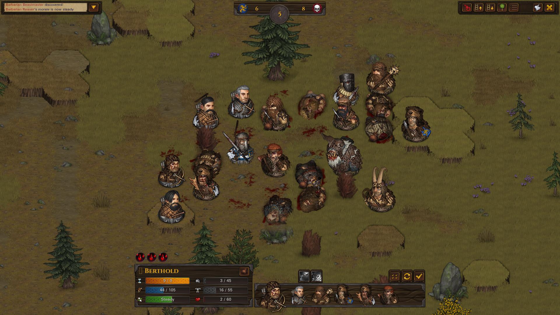 Battle Brothers - Warriors of the North – screenshot 2