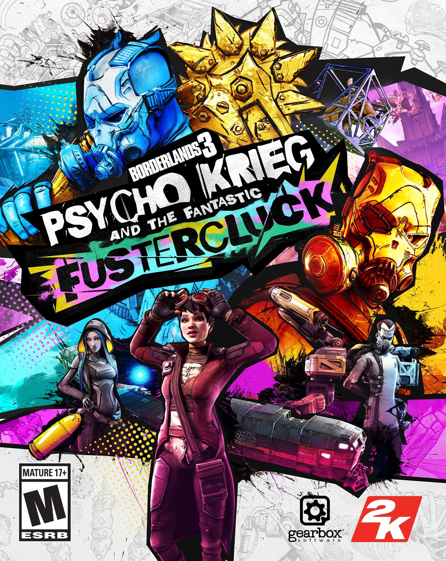 Borderlands 3 - Psycho Krieg and the Fantastic FusterCluck (Steam) – cover