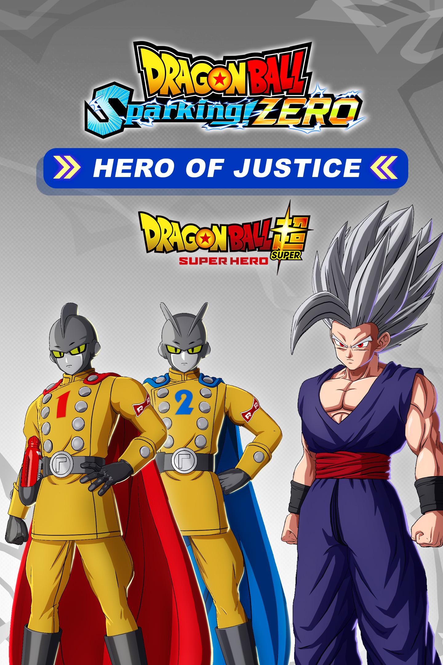 DRAGON BALL: Sparking! ZERO HERO OF JUSTICE Pack (EU) – cover