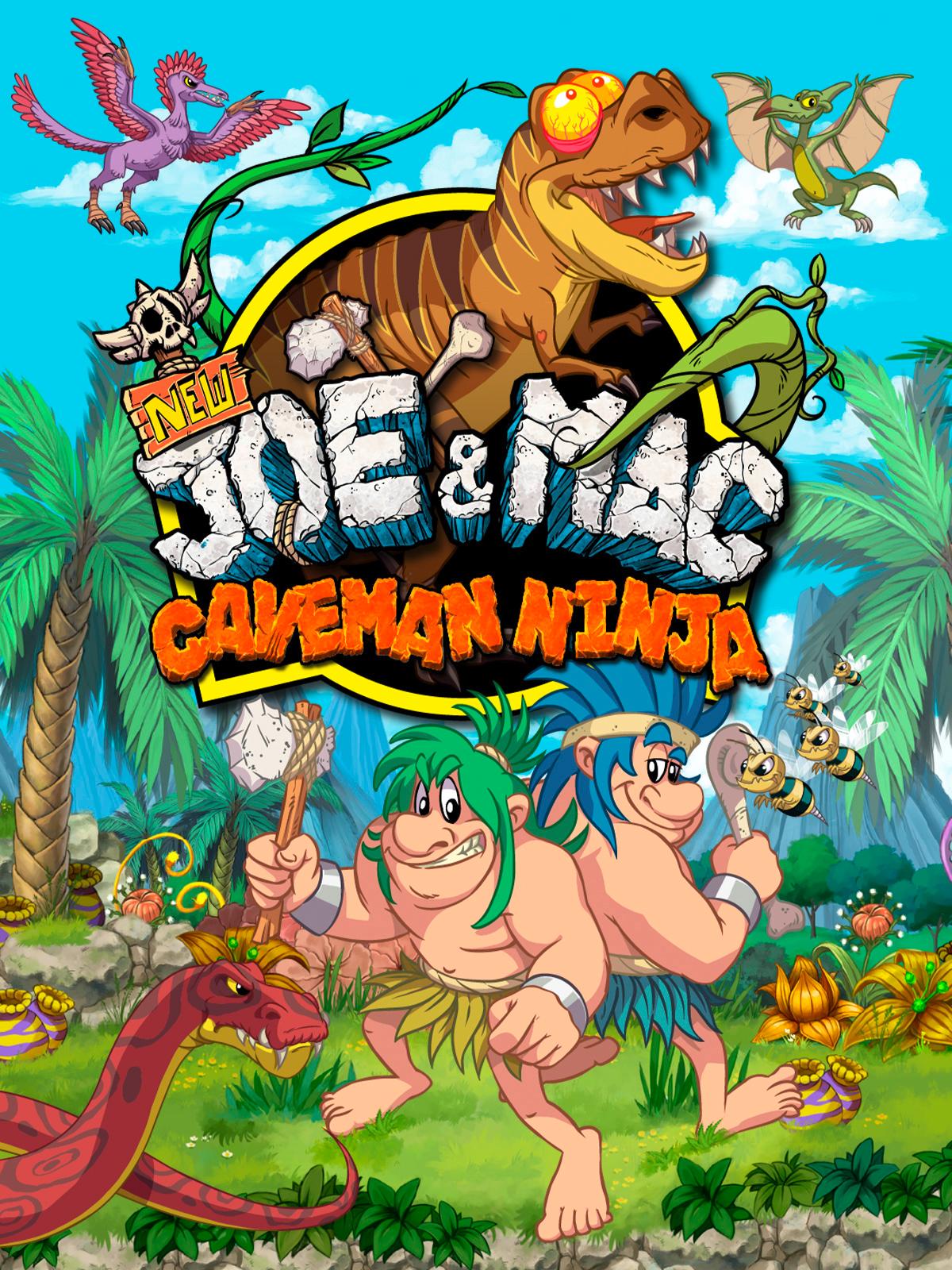 New Joe & Mac - Caveman Ninja – cover