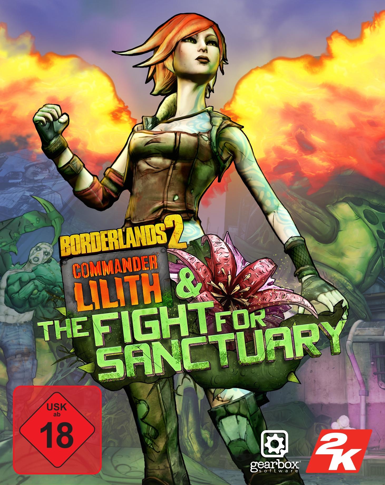 Borderlands 2: Commander Lilith & the Fight for Sanctuary – cover