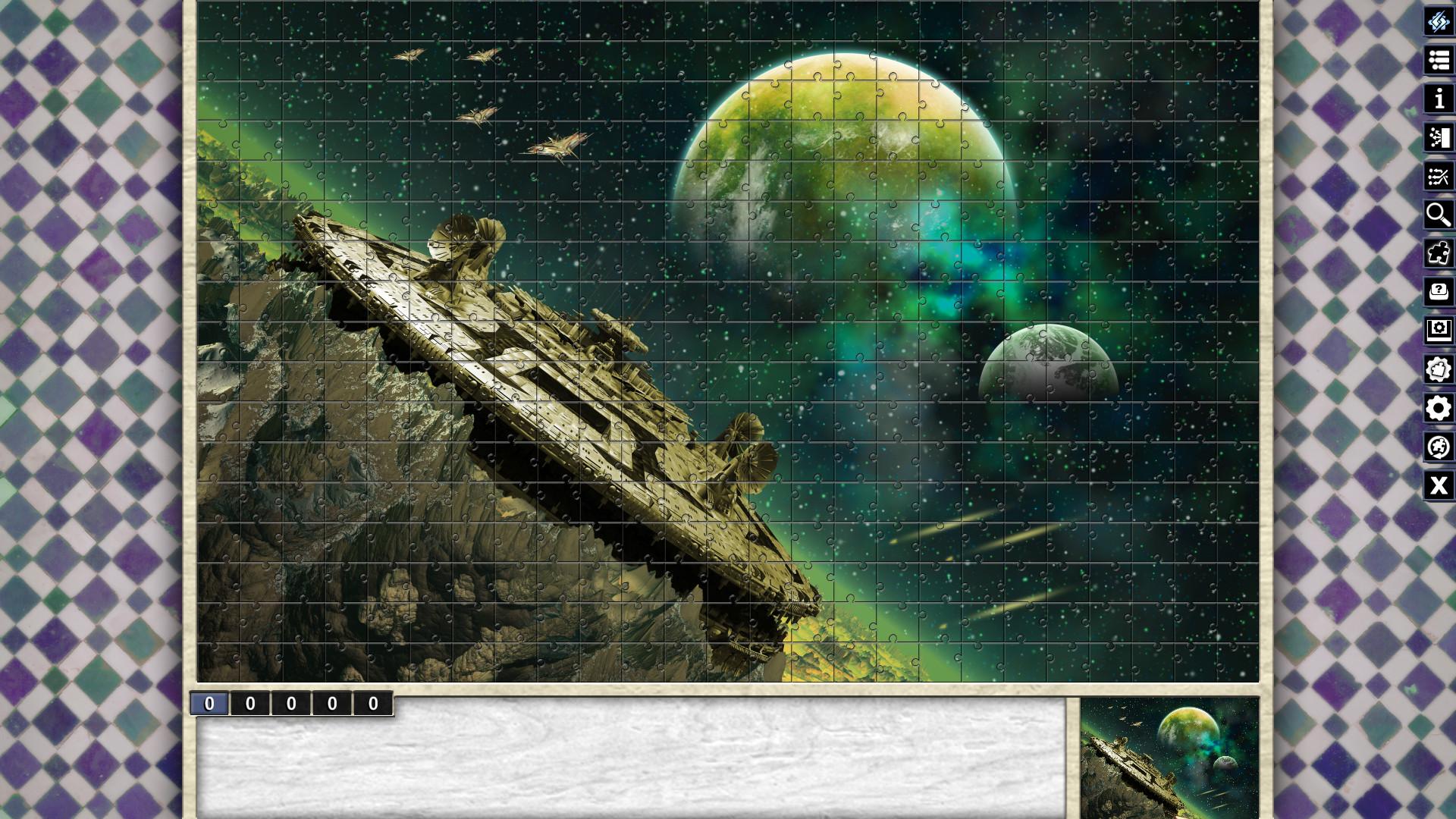 Pixel Puzzles Illustrations & Anime - Jigsaw Pack: Space – screenshot 2