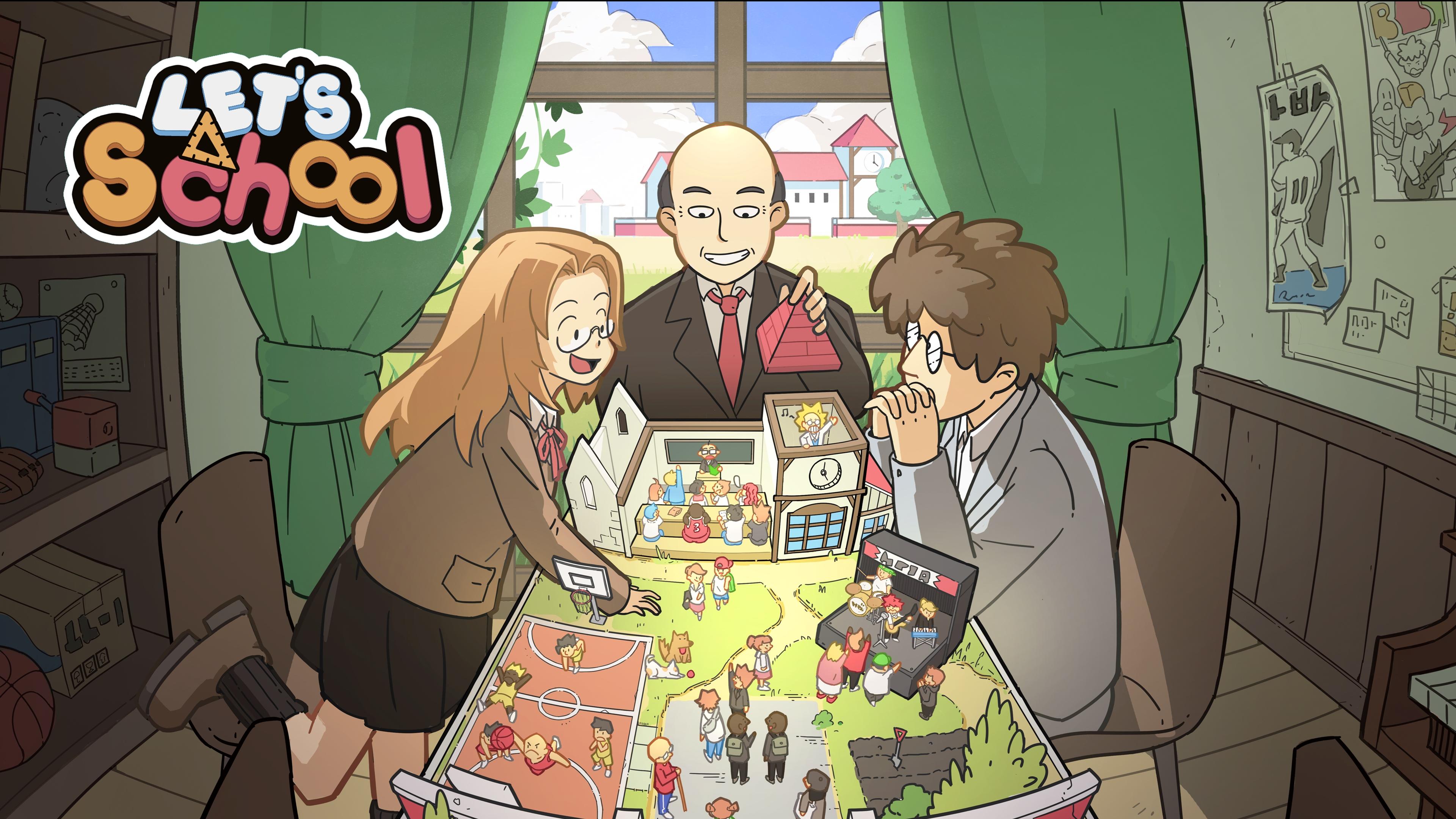 Let's School – cover