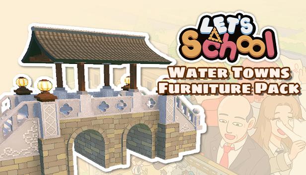 Let's School - Water Towns Furniture Pack – cover