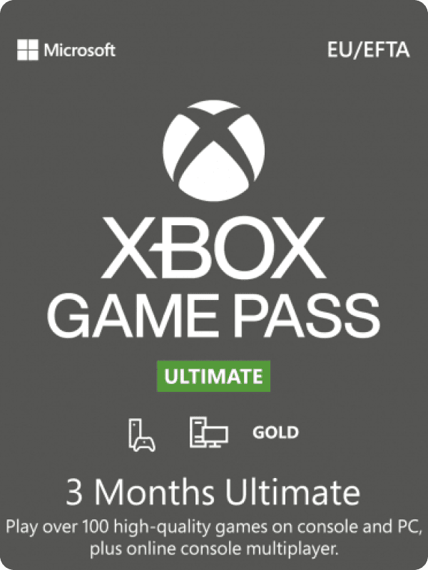 Microsoft Xbox Game Pass Ultimate 3M - Finland – cover
