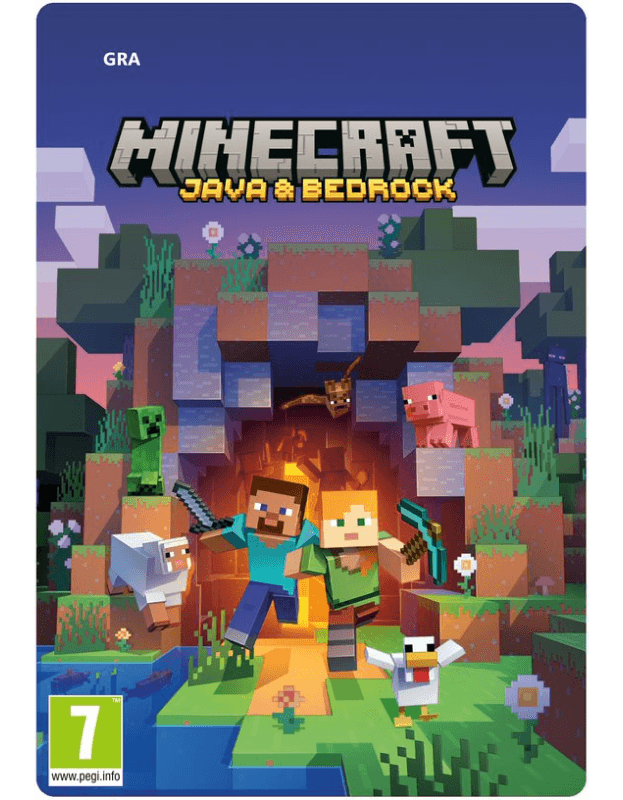 MINECRAFT Java and Bedrock Edition – cover