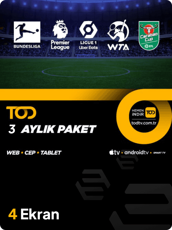 Digiturk TOD Spor Ekstra 3 Aylik 4 Ekran – cover