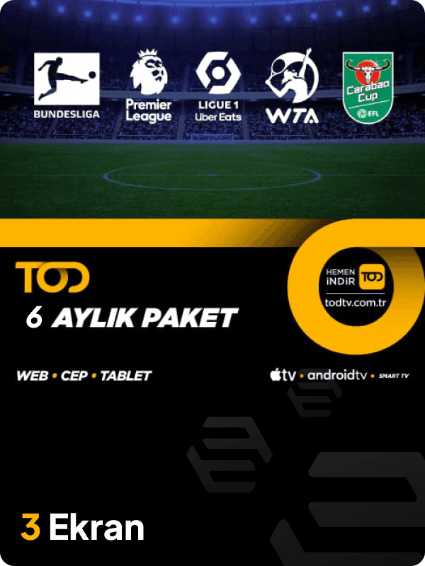 Digiturk TOD Spor Ekstra 6 Aylik 3 Ekran – cover
