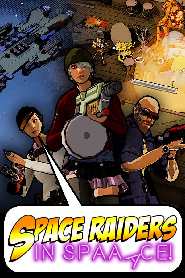 Space Raiders in Space – cover